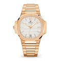 Annual Calendar 38 – White Dial | Rose Gold Tone Case & Strap